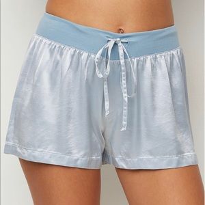 PJ Harlow Mikel Satin sleep shorts